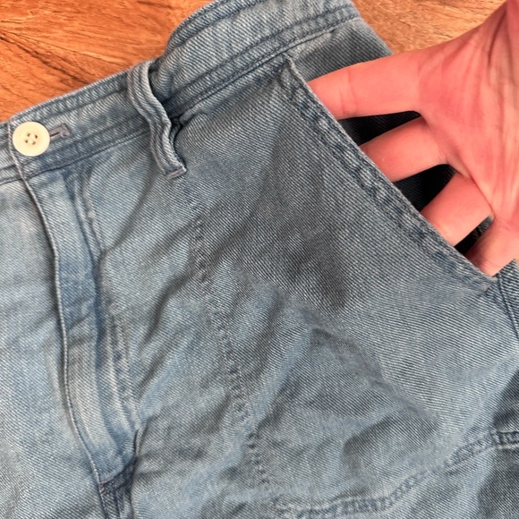 Madewell Blue Shorts - Picture 3 of 7